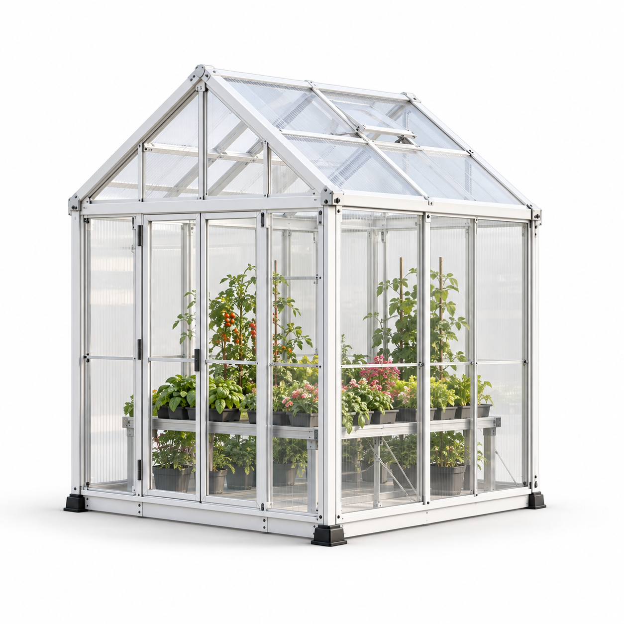 Single Module modular greenhouse concept