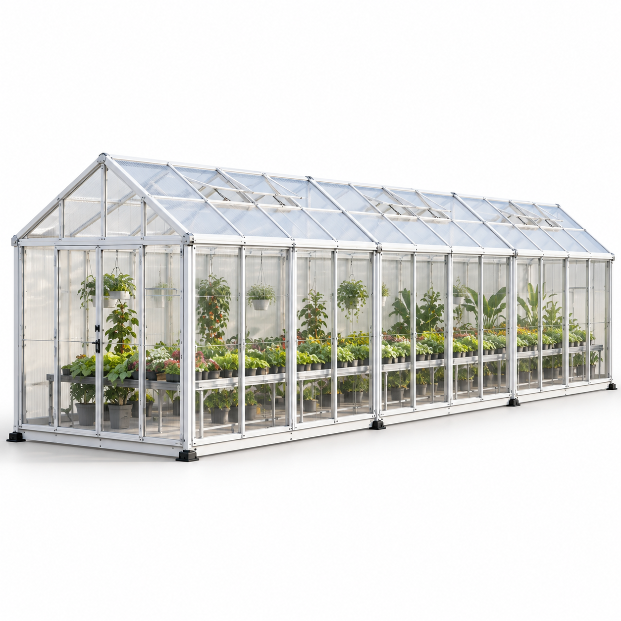 Triple Module modular greenhouse concept
